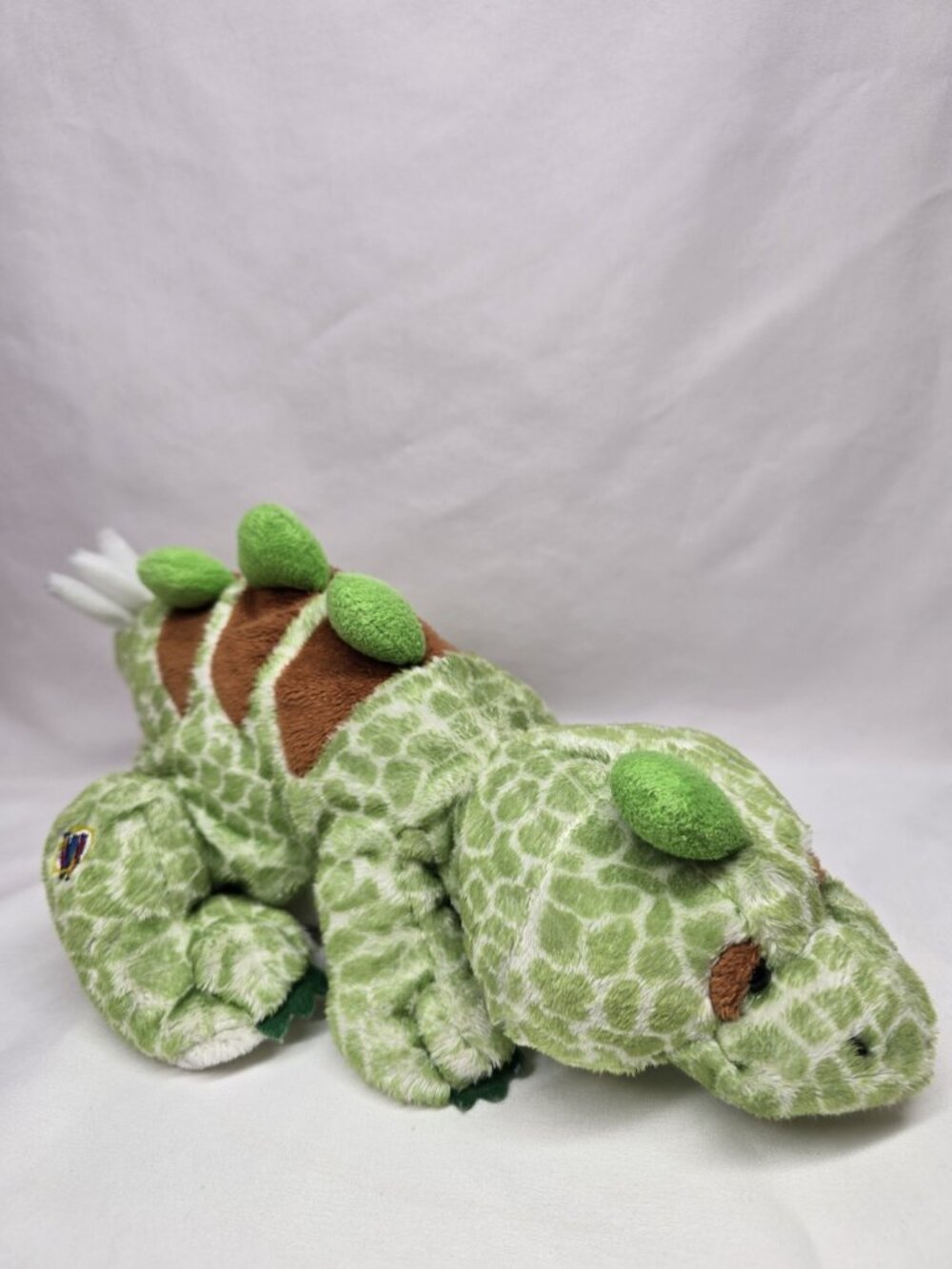 GANZ Webkinz Stegosaurus HM465 No Code Stuffed Animal Toy Dinosaur Plush